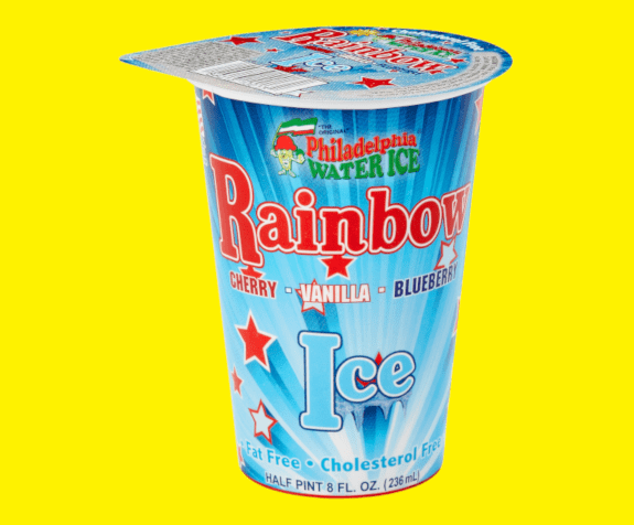 Philadelphia Water Ice Cup Cotton Candy Bubble Gum (8 oz.) - Sweetheart Ice  Cream